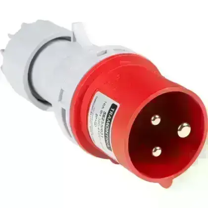 Plug Movel Industrial 2P+T 380V