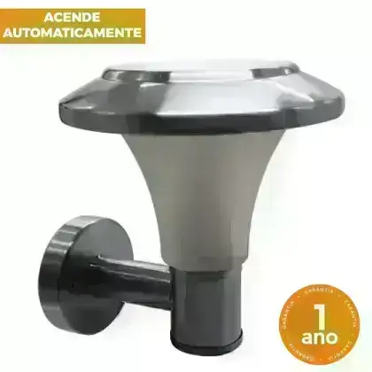 Arandela de Parede Led Inox 6,5W 3000K