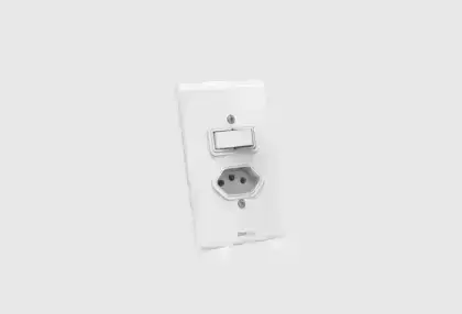 Interruptor 1 Tecla Paralela + Tomada 2P+T 20A