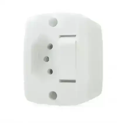 Interruptor 1 Tecla Simples + Tomada 2P+T 10A de Sobrepor