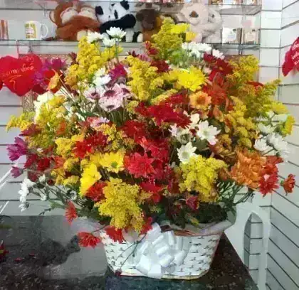 Cesta de Flores do Campo - 01 Unidade