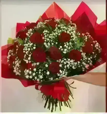 Buque Luxo Rosas Importadas - 24 Unidades
