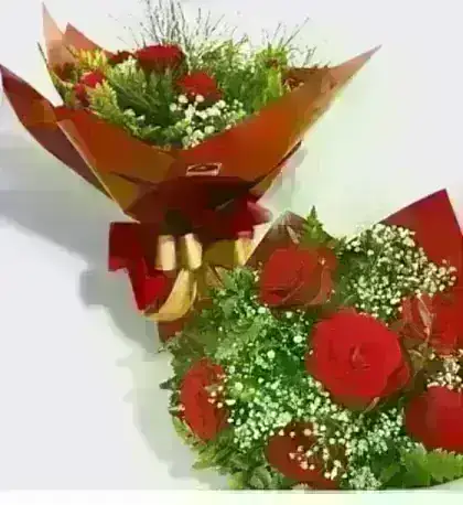 Buquê de Rosas Luxo - 06 Unidades