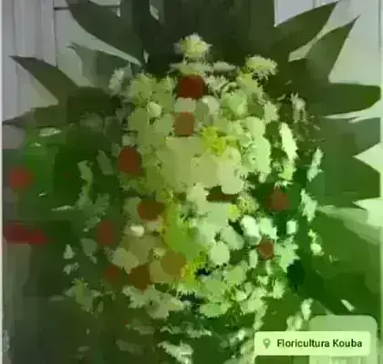 Coroas de Flores Média