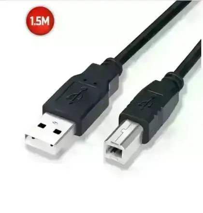 Cabo Usb para Impressora 2.0 com 1.5 Metros Grasep - D-5001 1.5M