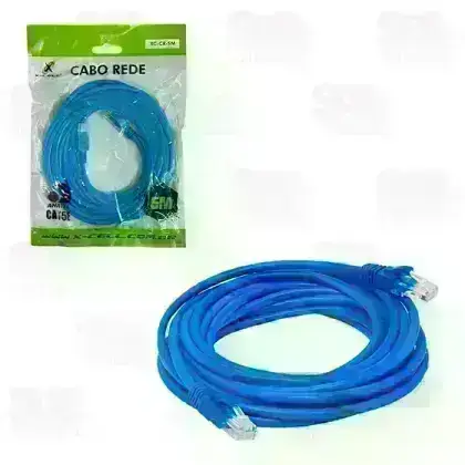 Cabo de Rede Cat5E 5 Metros X-Cell Xc-Cr-5M