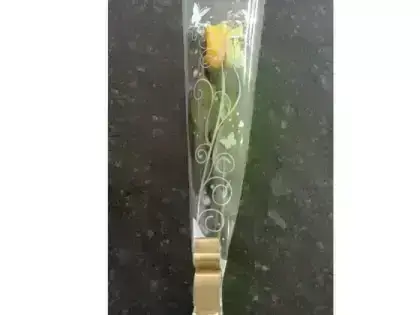 Rosa Unitaria Luxo - Amarelo
