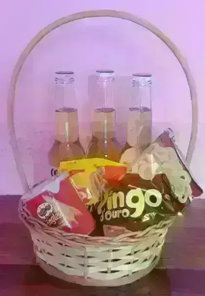 Cesta de Cervejas Pequena (4)
