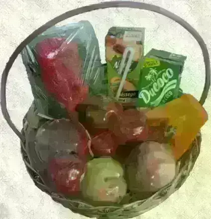 Cesta de Frutas Media