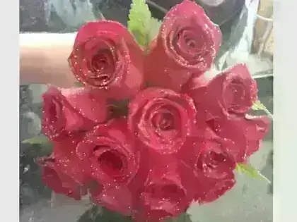 Buquê Noiva Rosas Vermelhas - 15 Rosas