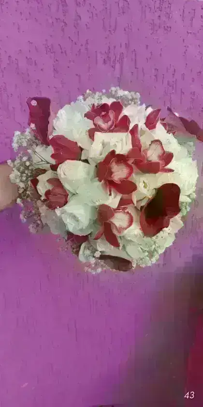 Buquê Noiva Orquídeas e Calas
