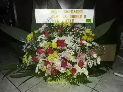 Arranjo com Flores do Campo e Rosas Grande 01