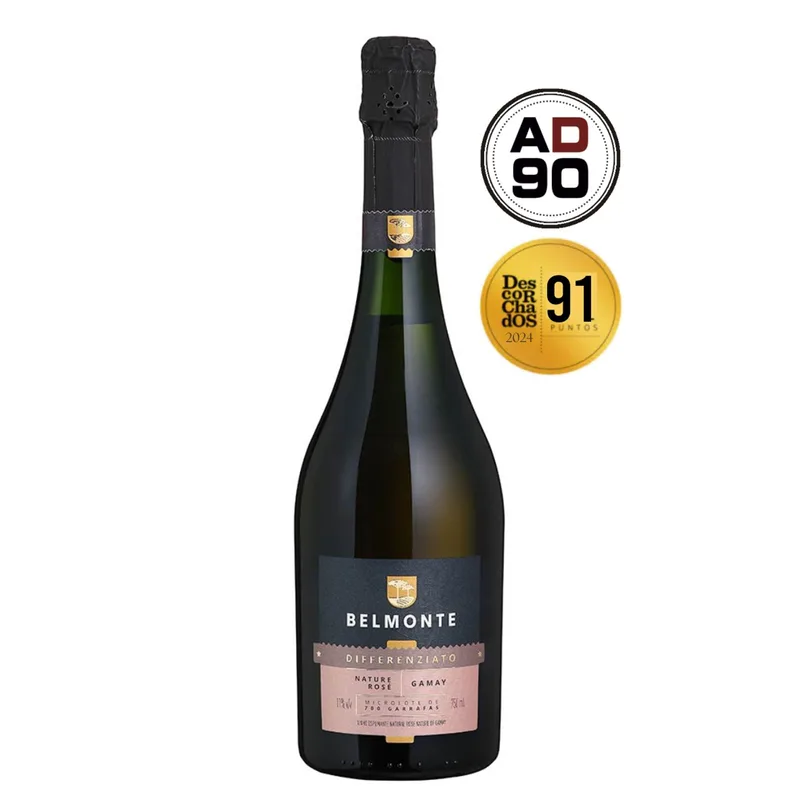 BELMONTE DIFFERENZIATO GAMAY ESPUMANTE ROSE NATURE