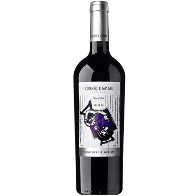 LORENZO & GASPAR - CARMENERE / MERLOT 2022 750ml
