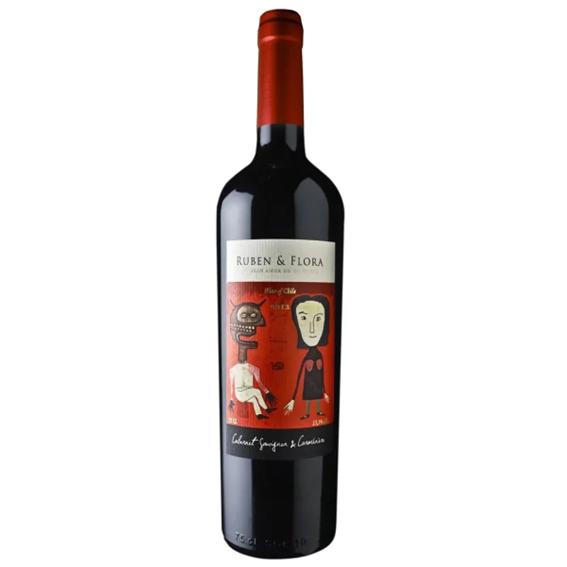 RUBEN & FLORA - CAB. SAUV /CARMENERE 2022 750ml
