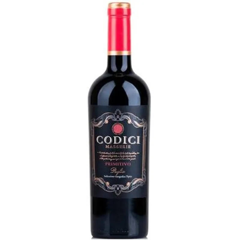 CODICI M PRIMITIVO PUGLIA TINTO 750ML
