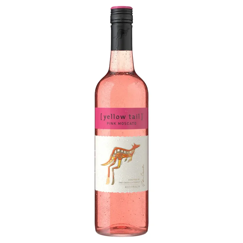 YELLOW TAIL PINK MOSCATO ROSE 750ML