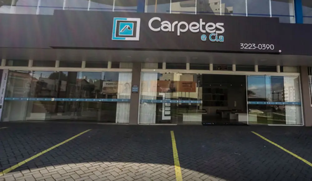 Fachada Carpetes e Cia em Ponta Grossa
